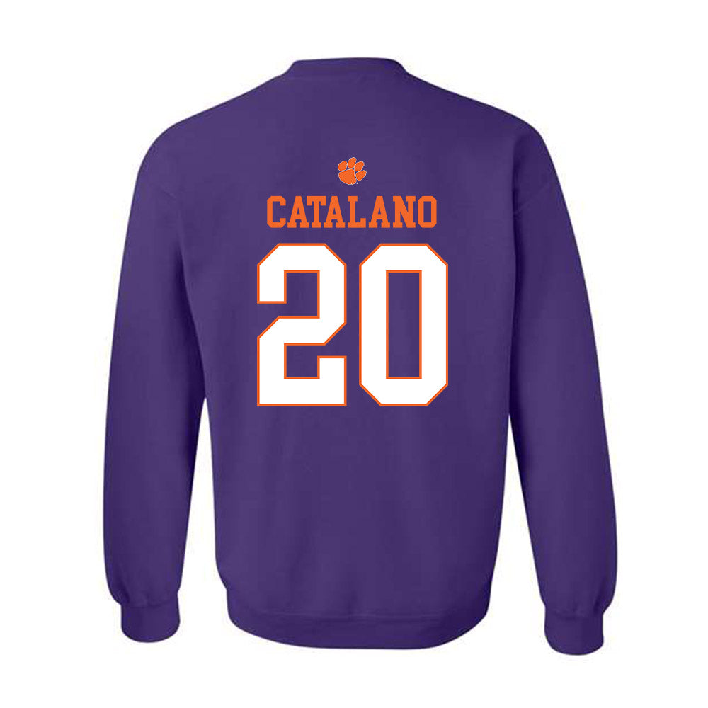 Clemson - NCAA Women's Volleyball : Sophie Catalano - Classic Shersey Crewneck Sweatshirt