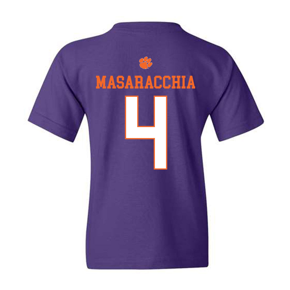 Clemson - NCAA Women's Lacrosse : Paris Masaracchia - Classic Shersey Youth T-Shirt