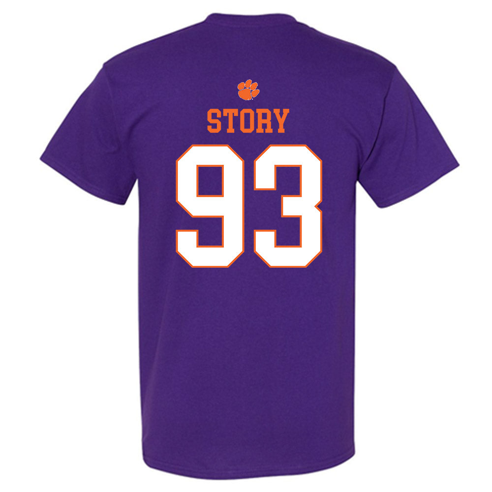 Clemson - NCAA Football : Caden Story - Classic Shersey T-Shirt-1