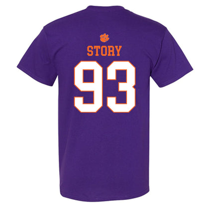 Clemson - NCAA Football : Caden Story - Classic Shersey T-Shirt-1