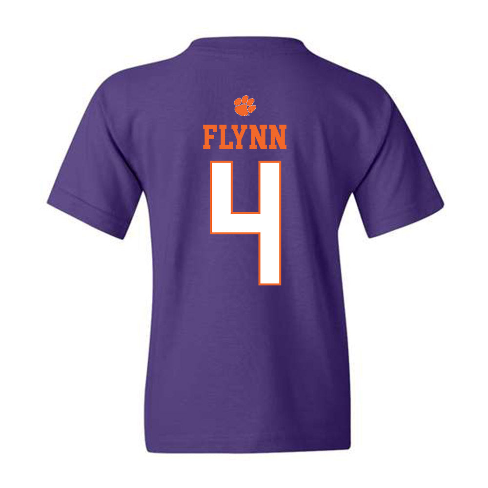 Clemson - NCAA Men's Soccer : Galen Flynn - Classic Shersey Youth T-Shirt