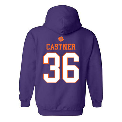 Clemson - NCAA Football : Quinn Castner - Classic Shersey Hooded Sweatshirt-1