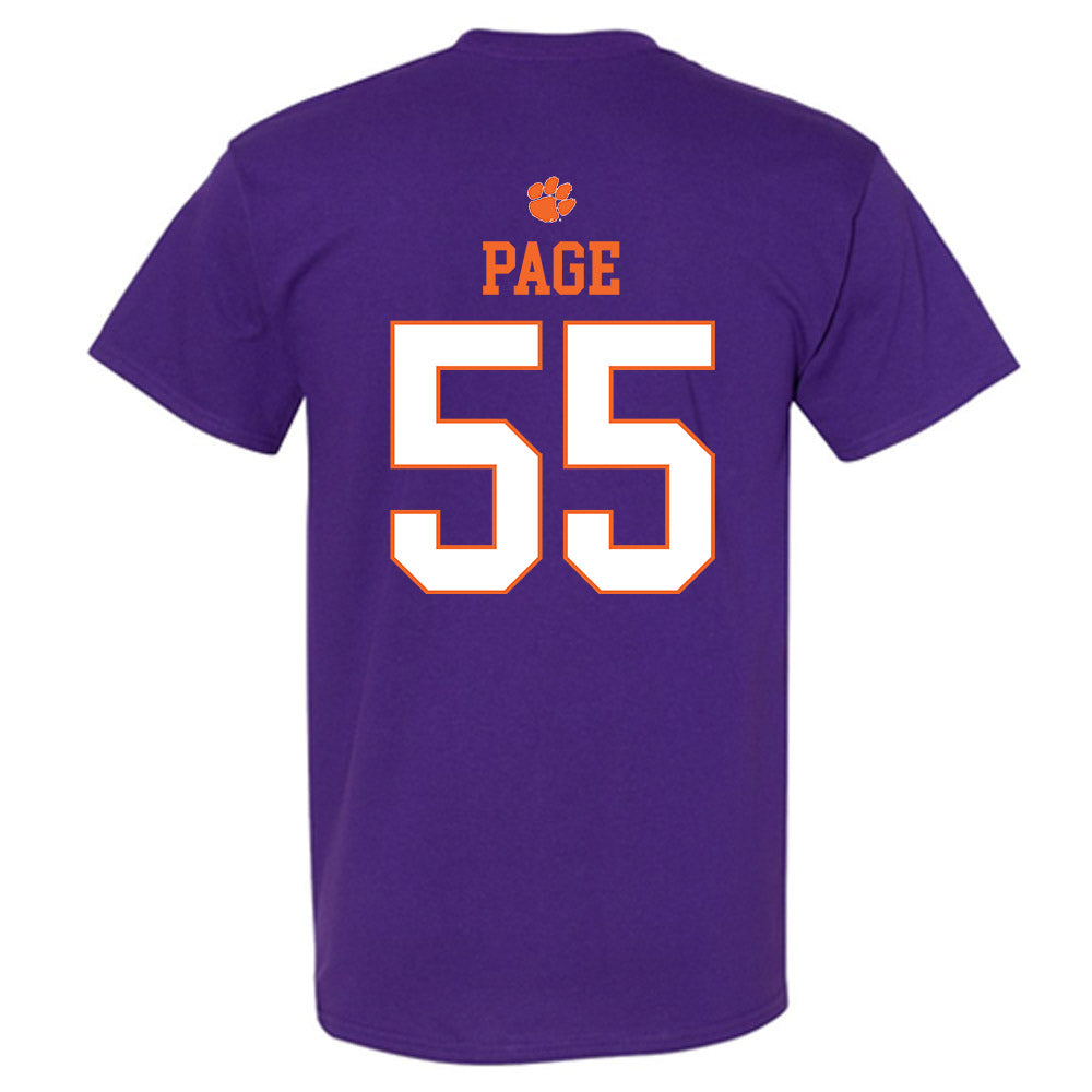Clemson - NCAA Football : Payton Page - Classic Shersey T-Shirt