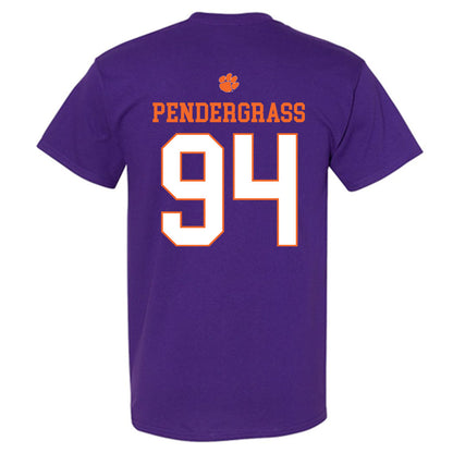Clemson - NCAA Football : Chapman Pendergrass - Classic Shersey T-Shirt-1