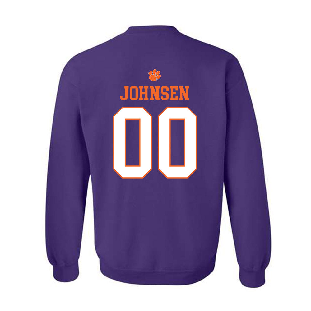 Clemson - NCAA Softball : Jordyn Johnsen - Classic Shersey Crewneck Sweatshirt-1