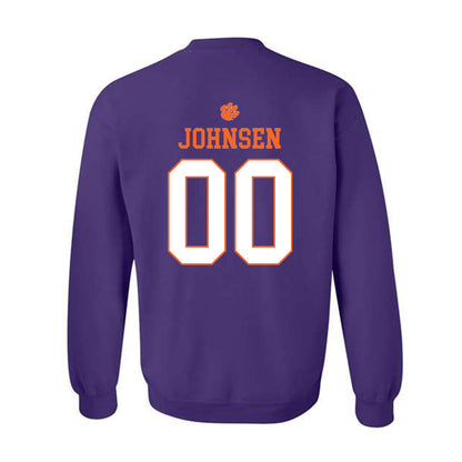 Clemson - NCAA Softball : Jordyn Johnsen - Classic Shersey Crewneck Sweatshirt-1