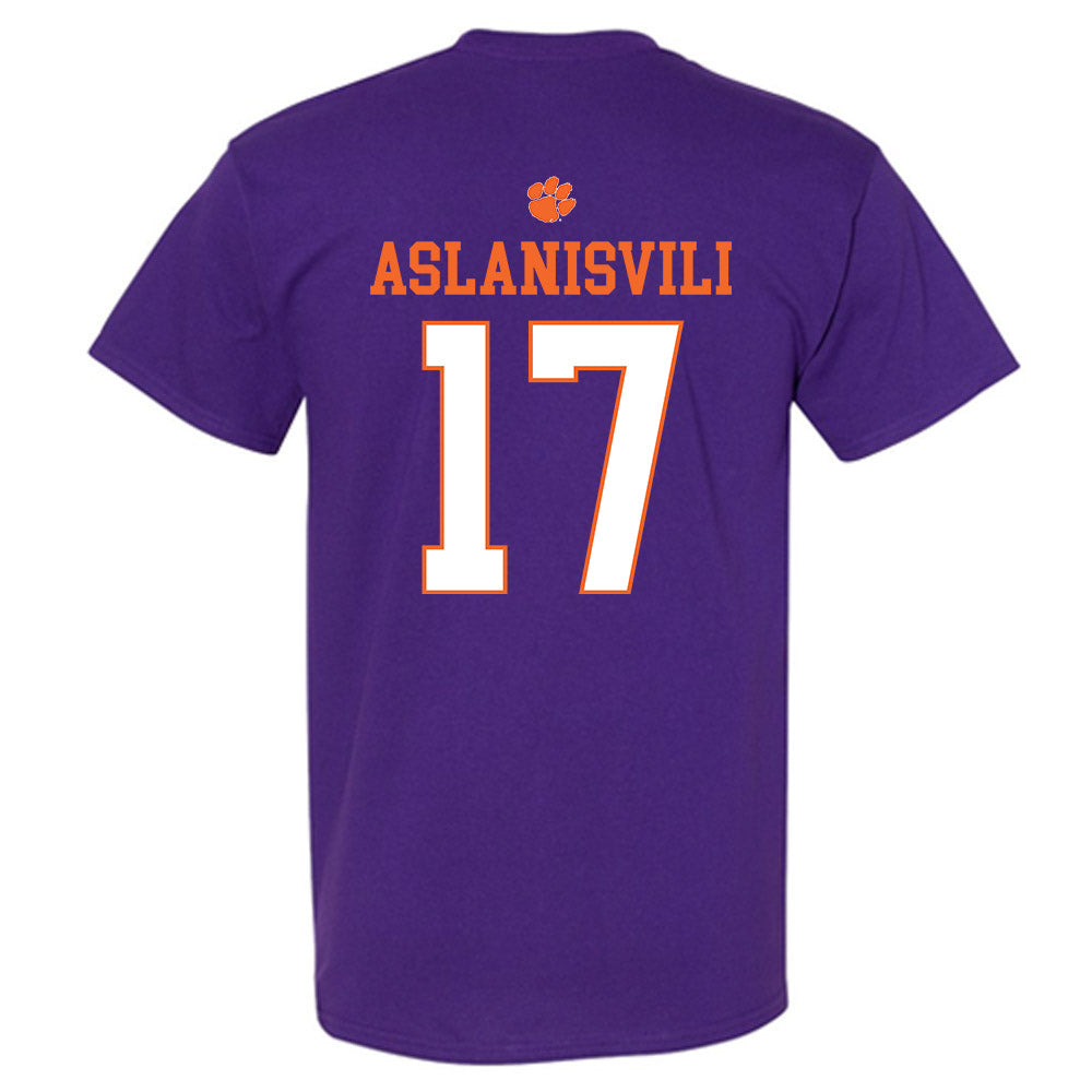 Clemson - NCAA Women's Tennis : Artemis Aslanisvili - Classic Shersey T-Shirt-1