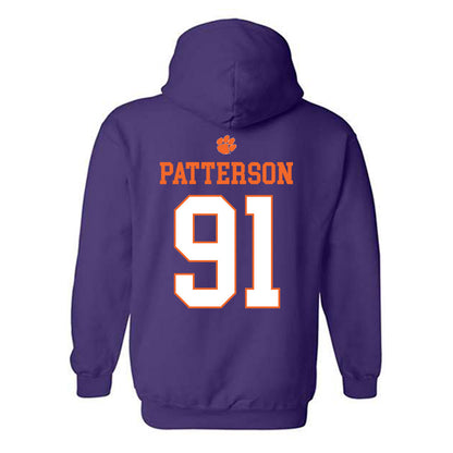 Clemson - NCAA Football : Zaire Patterson - Classic Shersey Hooded Sweatshirt