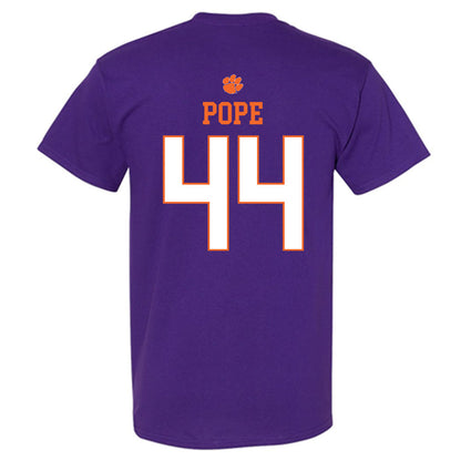 Clemson - NCAA Football : Banks Pope - Classic Shersey T-Shirt-1