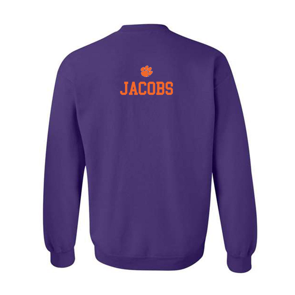 Clemson - NCAA Baseball : Austin Jacobs - Classic Shersey Crewneck Sweatshirt