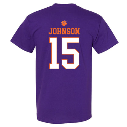 Clemson - NCAA Women's Soccer : Ella Johnson - Classic Shersey T-Shirt-1