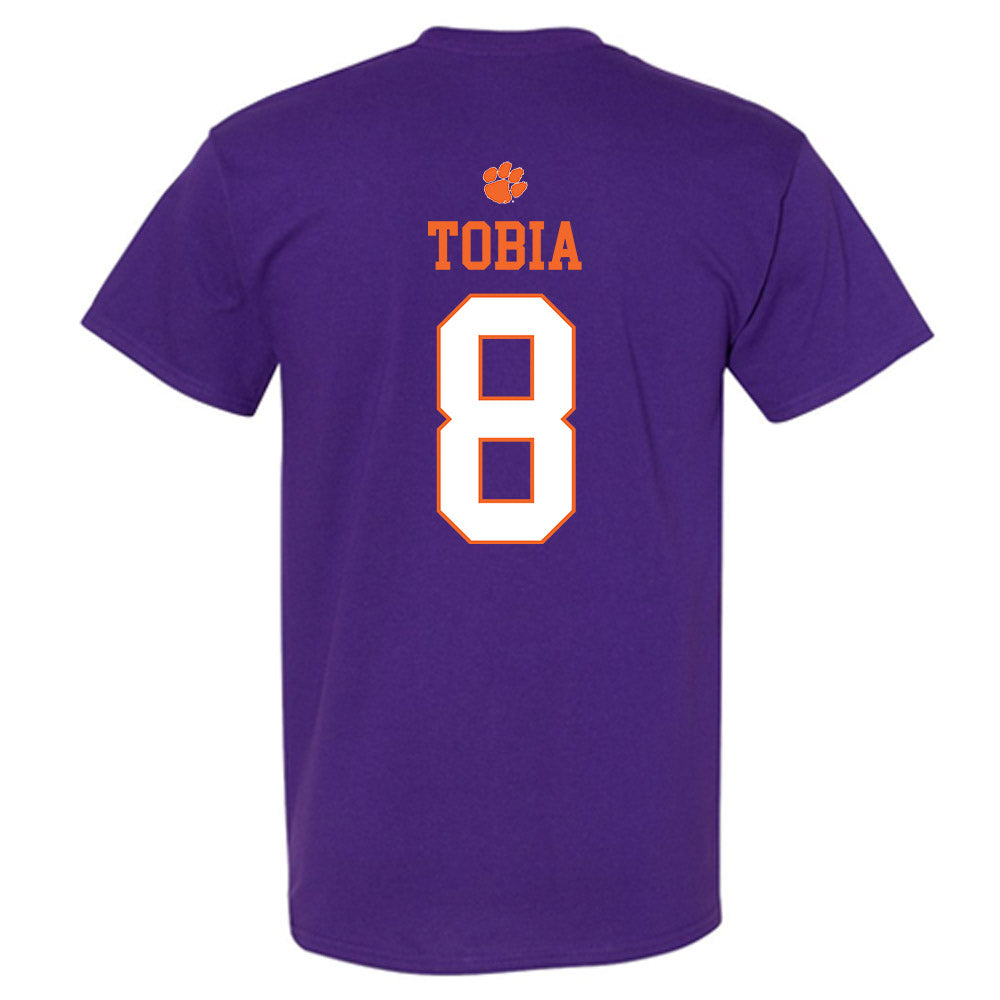 Clemson - NCAA Women's Soccer : Jenna Tobia - Classic Shersey T-Shirt-1