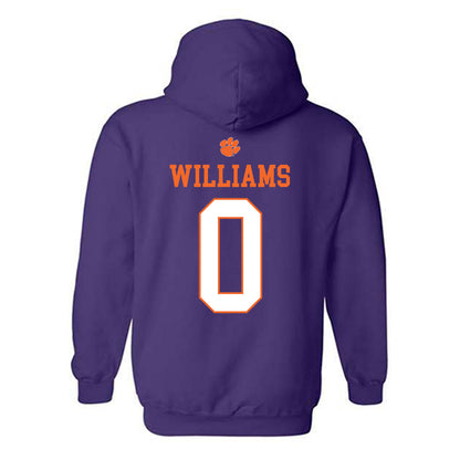 Clemson - NCAA Football : Antonio Williams - Classic Shersey Hooded Sweatshirt-1
