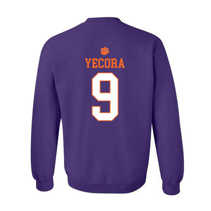 Clemson - NCAA Women's Tennis : Candela Yecora - Classic Shersey Crewneck Sweatshirt-1