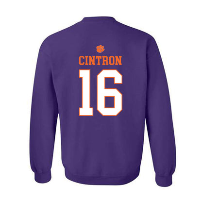 Clemson - NCAA Softball : Macey Cintron - Classic Shersey Crewneck Sweatshirt