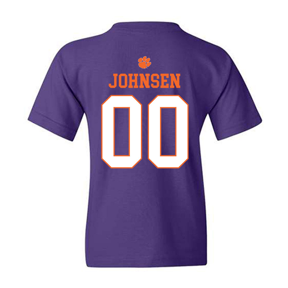 Clemson - NCAA Softball : Jordyn Johnsen - Classic Shersey Youth T-Shirt-1