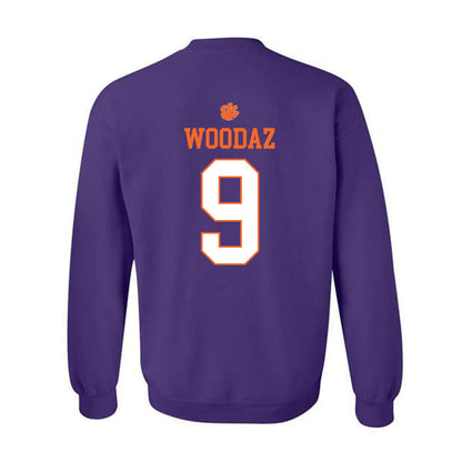 Clemson - NCAA Football : Drew Woodaz - Classic Shersey Crewneck Sweatshirt-1