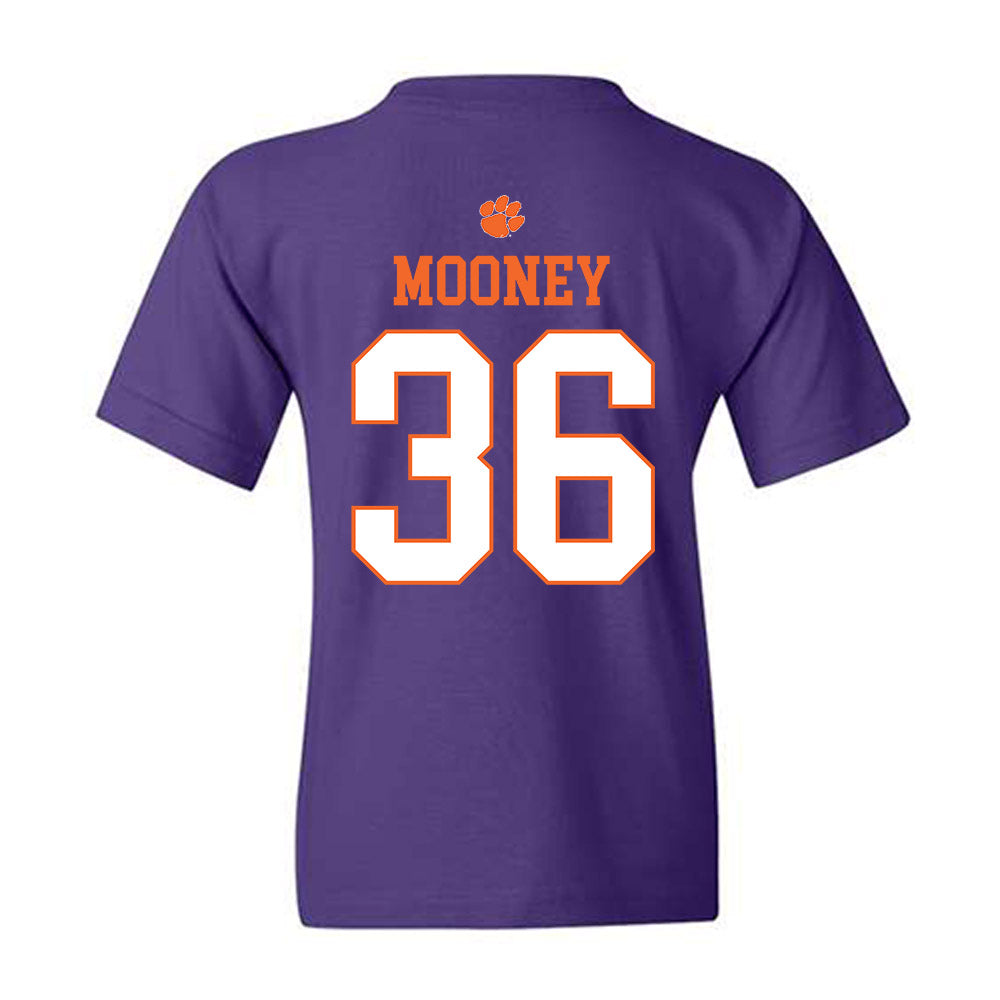 Clemson - NCAA Women's Lacrosse : Mikaela Mooney - Classic Shersey Youth T-Shirt-1