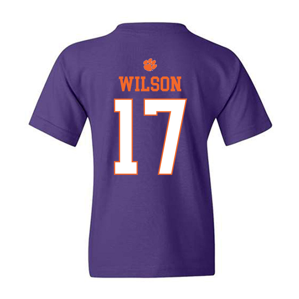 Clemson - NCAA Softball : Ava Wilson - Classic Shersey Youth T-Shirt-1