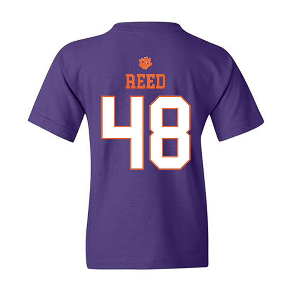 Clemson - NCAA Football : Charlie Reed - Classic Shersey Youth T-Shirt-1