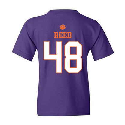 Clemson - NCAA Football : Charlie Reed - Classic Shersey Youth T-Shirt-1