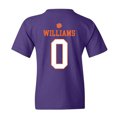 Clemson - NCAA Football : Antonio Williams - Classic Shersey Youth T-Shirt-1