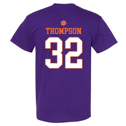 Clemson - NCAA Women's Basketball : Raven Thompson - Classic Shersey T-Shirt-1