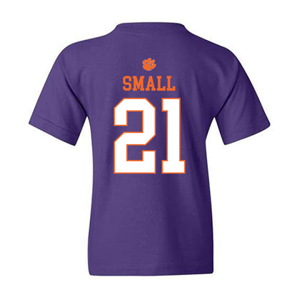 Clemson - NCAA Women's Soccer : Carla Small - Classic Shersey Youth T-Shirt-1
