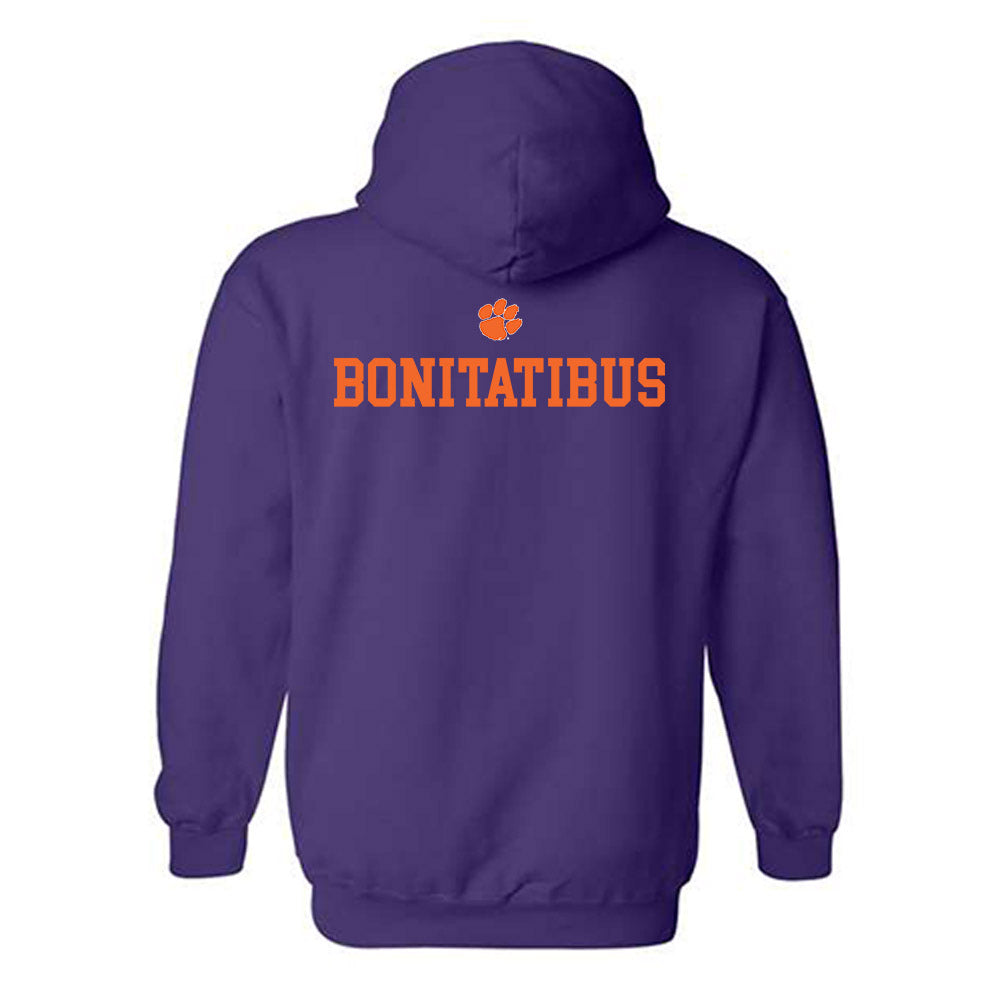 Clemson - NCAA Women's Rowing : Lira Bonitatibus - Classic Shersey Hooded Sweatshirt-1