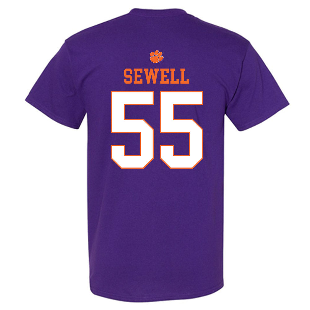Clemson - NCAA Football : Harris Sewell - Classic Shersey T-Shirt-1