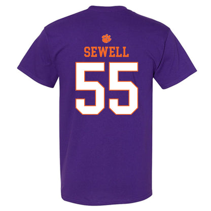 Clemson - NCAA Football : Harris Sewell - Classic Shersey T-Shirt-1