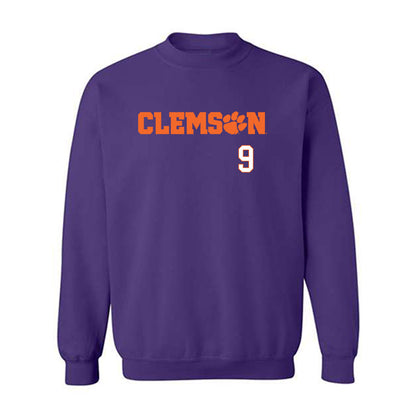 Clemson - NCAA Football : Gideon Davidson - Classic Shersey Crewneck Sweatshirt-0