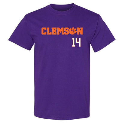 Clemson - NCAA Women's Lacrosse : Caitlin McElwee - Classic Shersey T-Shirt-0