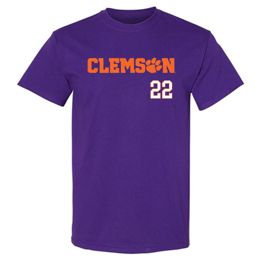 Clemson - NCAA Men's Soccer : Aiden Hampton - Classic Shersey T-Shirt