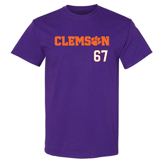 Clemson - NCAA Football : Nathan Brooks - Classic Shersey T-Shirt-0