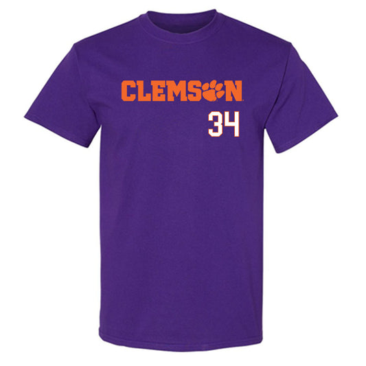 Clemson - NCAA Football : Max Wilson - Classic Shersey T-Shirt-0