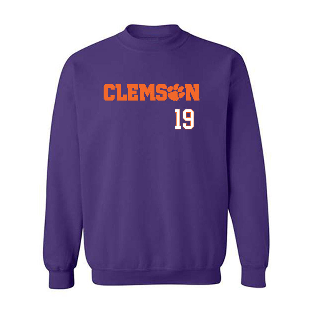 Clemson - NCAA Football : Keith Adams Jr. - Classic Shersey Crewneck Sweatshirt-0