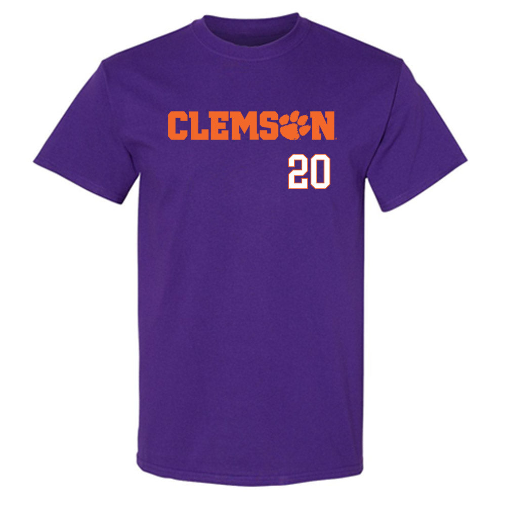 Clemson - NCAA Women's Soccer : Taylor Leib - Classic Shersey T-Shirt-0