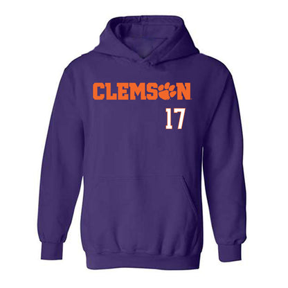 Clemson - NCAA Football : Wade Woodaz - Classic Shersey Hooded Sweatshirt-0