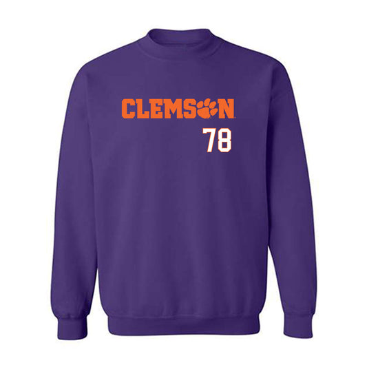 Clemson - NCAA Football : Blake Miller - Classic Shersey Crewneck Sweatshirt-0