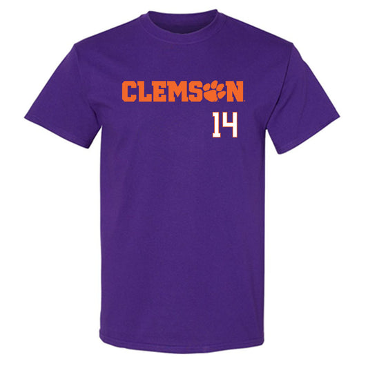 Clemson - NCAA Football : London Merritt - Classic Shersey T-Shirt-0