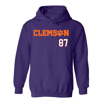 Clemson - NCAA Football : Christian Bentancur - Classic Shersey Hooded Sweatshirt-0