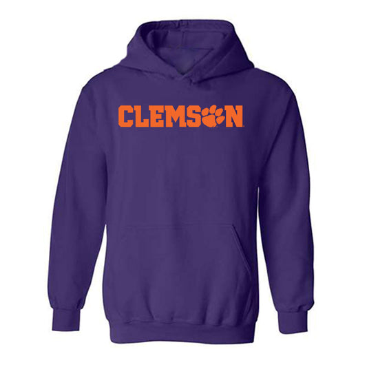Clemson - NCAA Men's Track & Field : Khailan Vitalis - Classic Shersey Hooded Sweatshirt-0