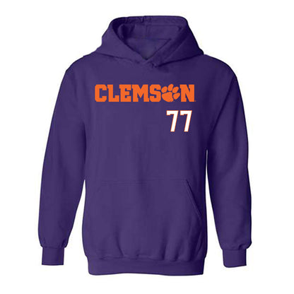 Clemson - NCAA Football : Ronan O'Connell - Classic Shersey Hooded Sweatshirt-0