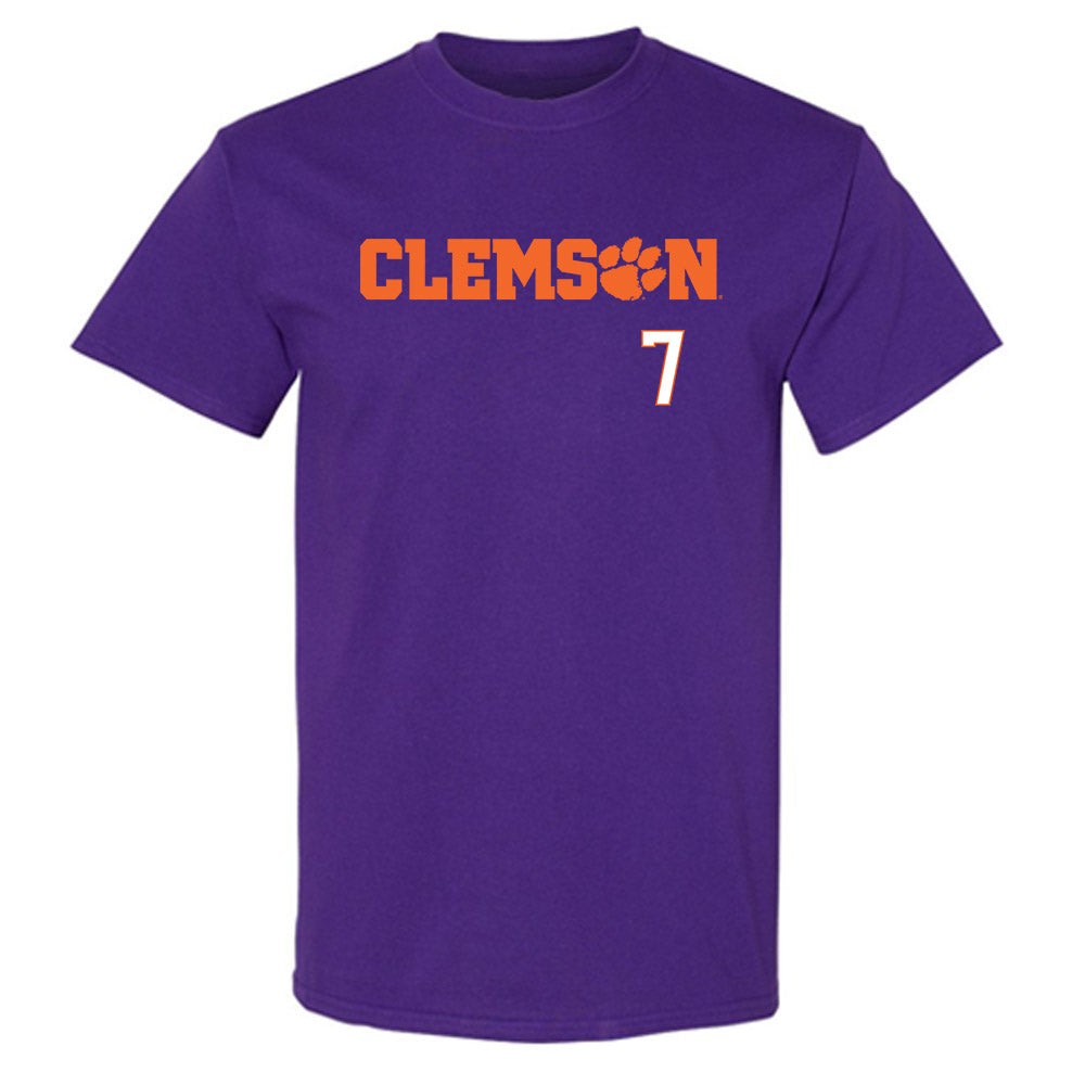 Clemson - NCAA Football : Logan Brooking - Classic Shersey T-Shirt-0