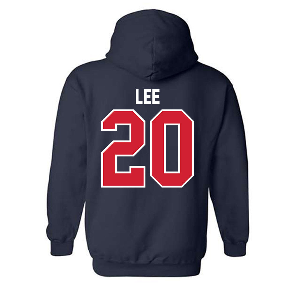 Robert Morris - NCAA Women's Basketball : Jada Lee - Classic Shersey Hooded Sweatshirt-1