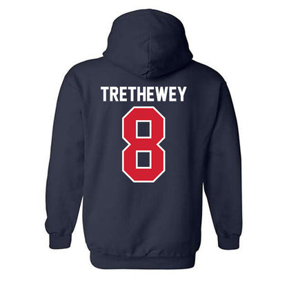 Robert Morris - NCAA Women's Soccer : Ava Trethewey - Classic Shersey Hooded Sweatshirt-1
