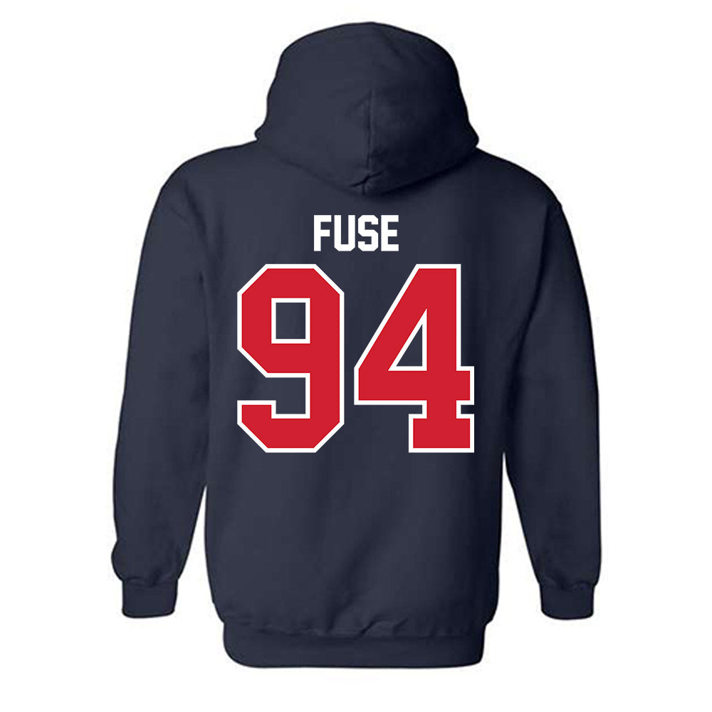 Robert Morris - NCAA Football : Semaj Fuse - Classic Shersey Hooded Sweatshirt-1