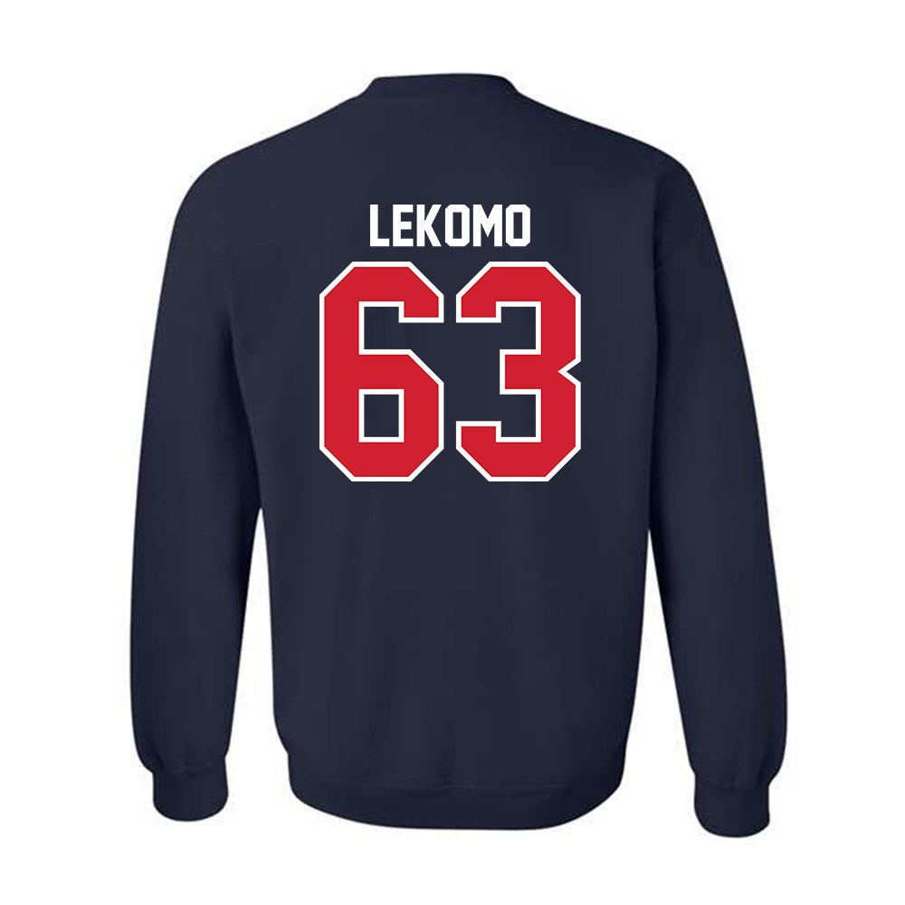 Robert Morris - NCAA Football : Yann Lekomo - Classic Shersey Crewneck Sweatshirt