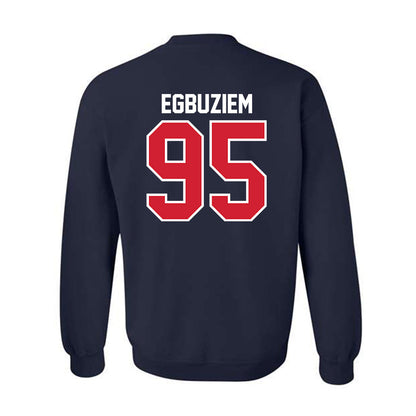 Robert Morris - NCAA Football : Okechukwu Egbuziem - Classic Shersey Crewneck Sweatshirt-1